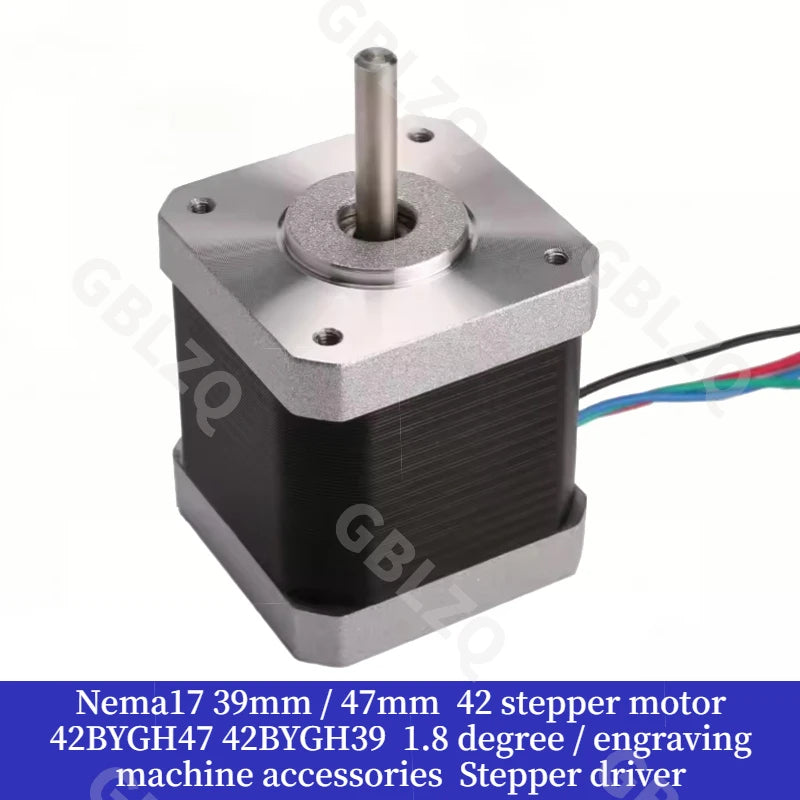 NEMA17-trinmotor og drivermuligheder