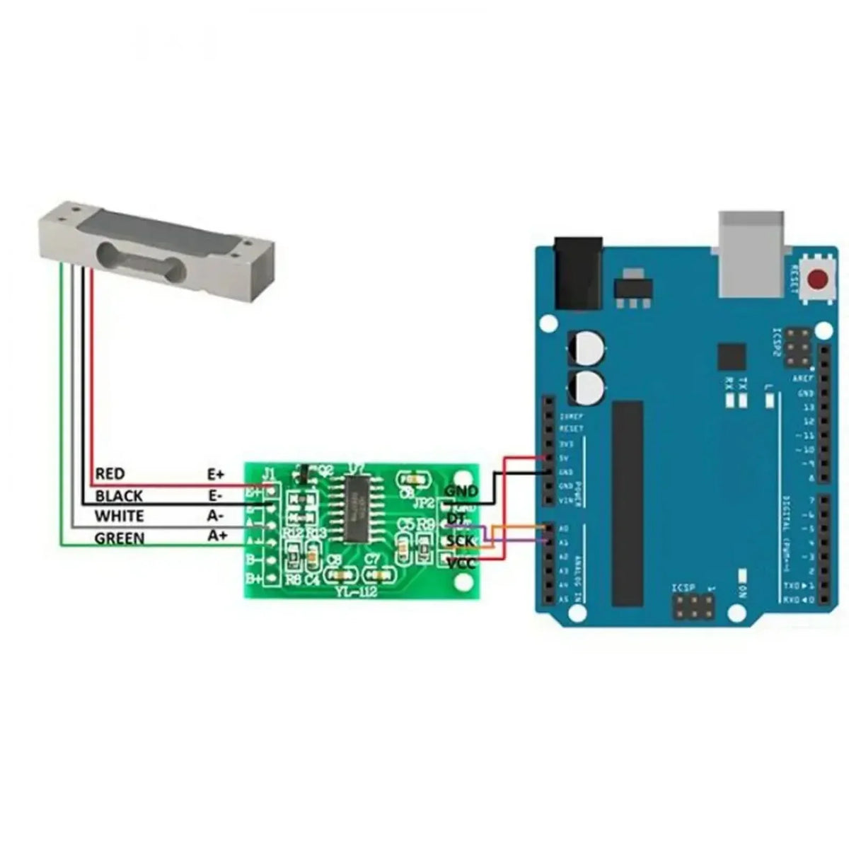 HX711 Load Cell and Amplifier Kit