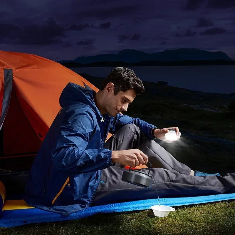 10W Rechargeable Camping Lantern with COB+LED