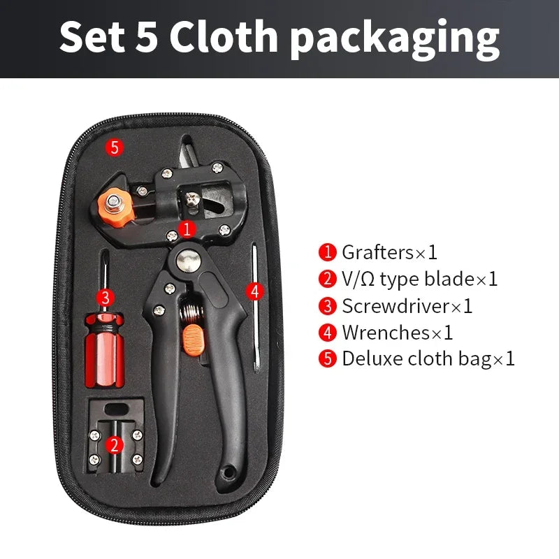 Manual Plant Grafting Tool with Replaceable Blades