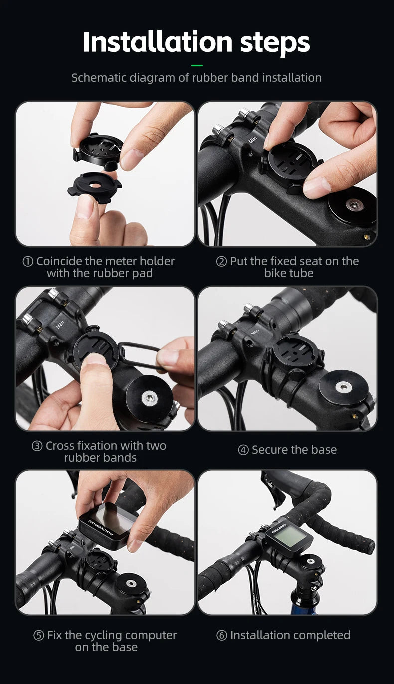 GPS Bike Computer with Speed, Odometer & 20H Battery Waterproof
