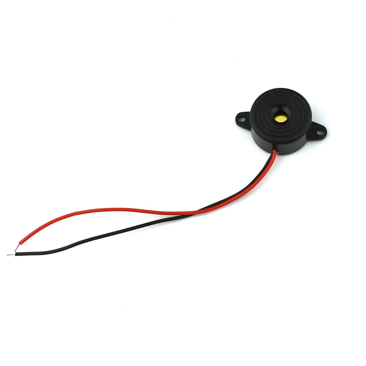 Buzzers piezoelétricos CC ativos, 3–24V, conjunto de 5