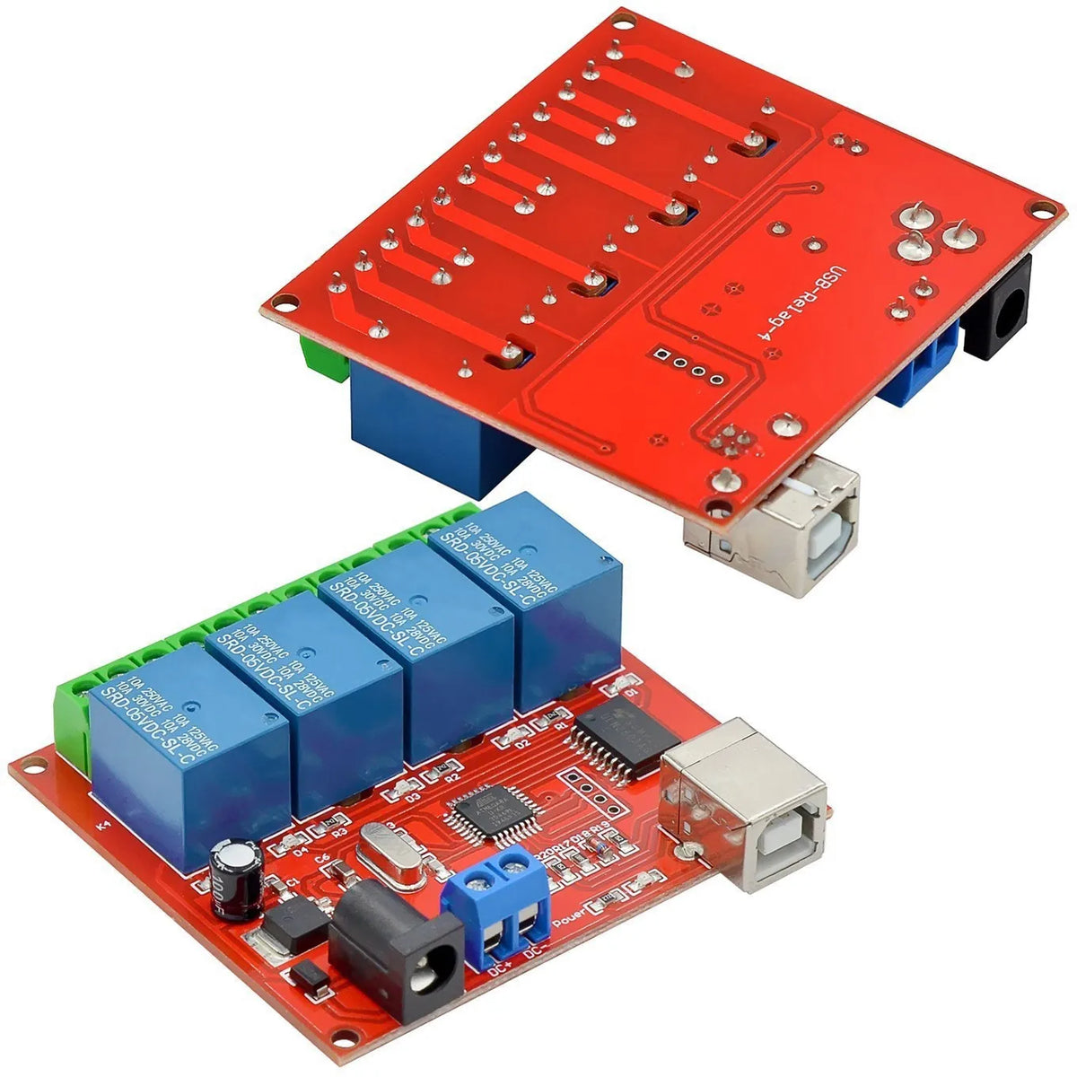 Modulo di controllo relè USB per PC e domotica