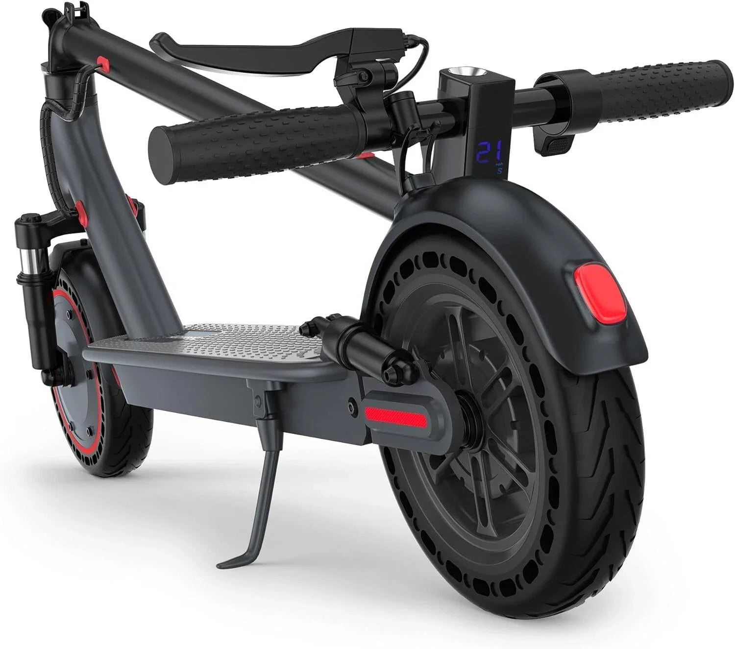 500W Elektrische Scooter 22MPH Opvouwbaar met App-bediening & Vering