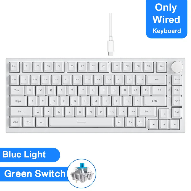 AK820 and AK820 Pro Mechanical Keyboard Options