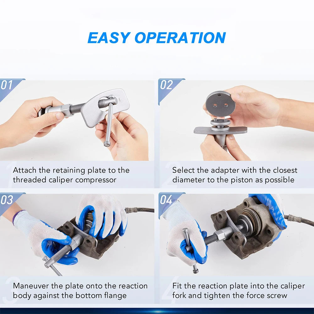 Hikity 22‑Piece Brake Caliper Tool Set