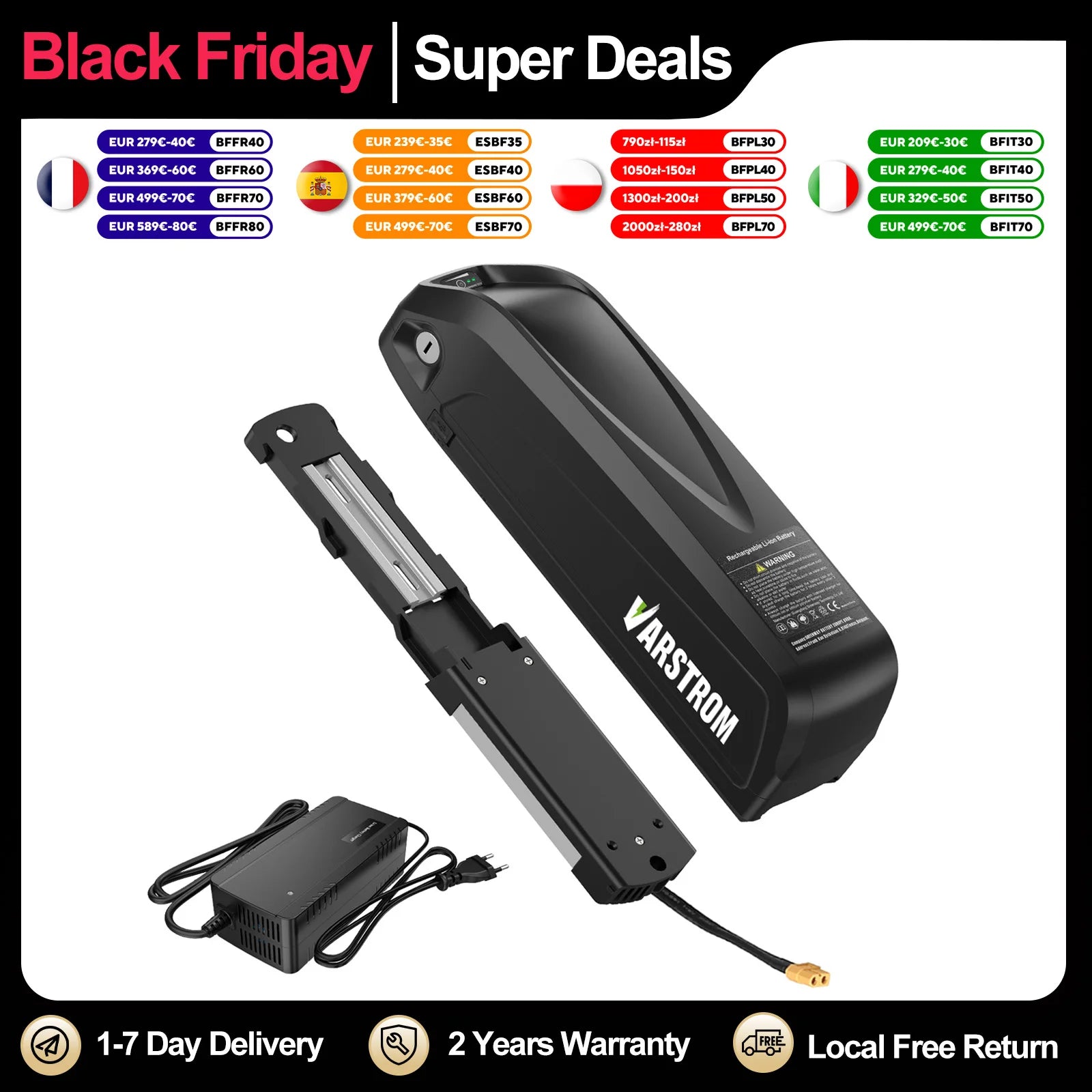 Electric Bicycle Battery Hailong 21700/18650 Pack for Powerful Ebikes