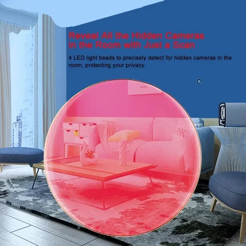 Rechargeable Camera Lens Detector