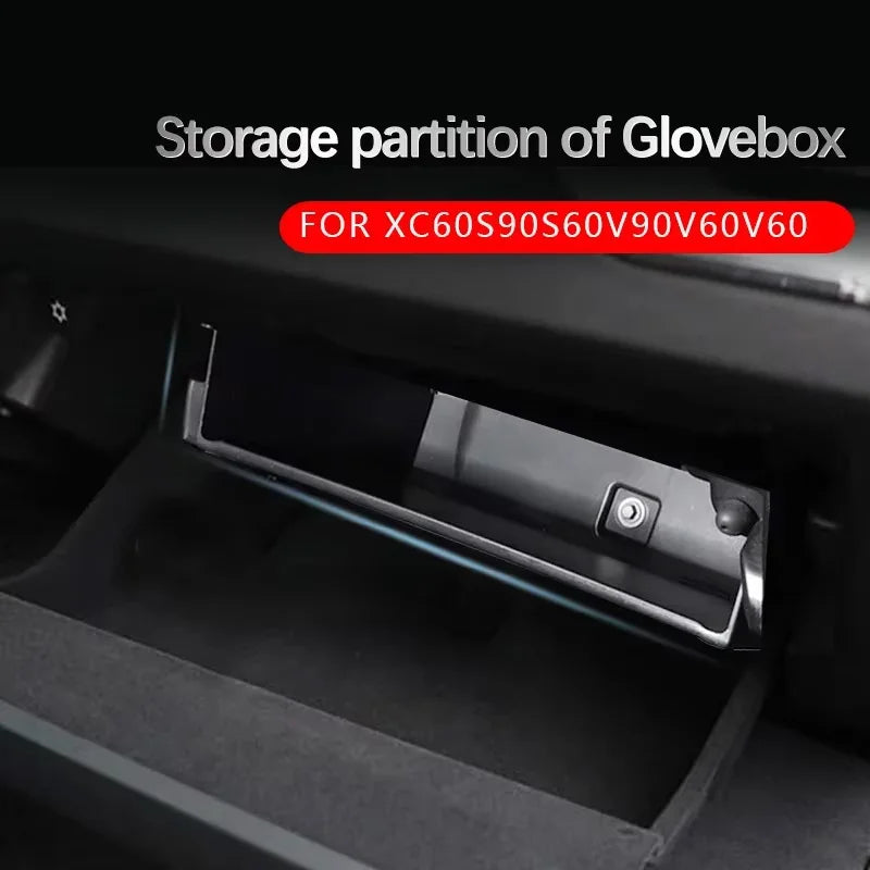 Glove Box Partition for Volvo S60, V60, XC60, S90 and V90