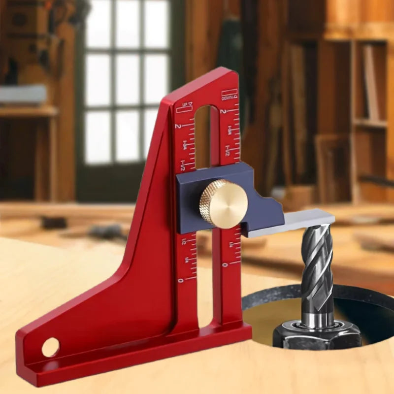 Metric Woodworking Height and Depth Gauge