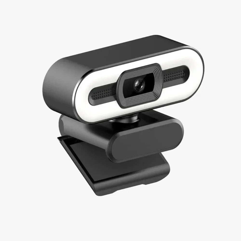 Spletna kamera USB s samodejnim ostrenjem, mikrofonom in dopolnilno lučko