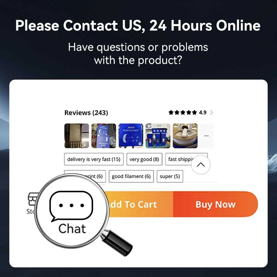 High Speed PETG Filament 1.75mm Matte 3D Printing Material