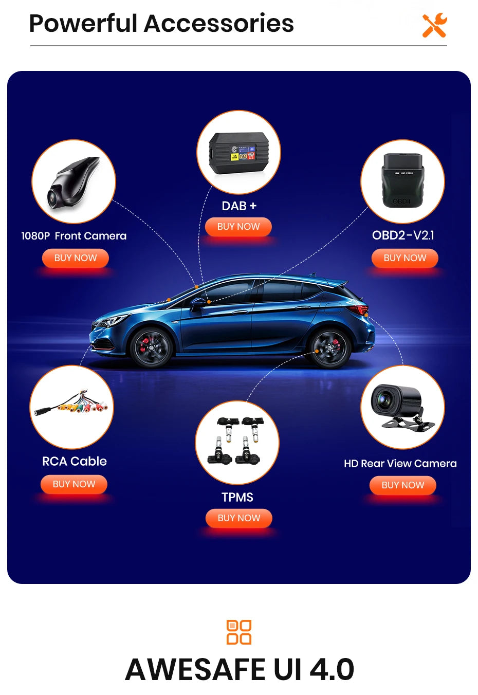 AWESAFE PX9 autorádio pre Renault Clio 4