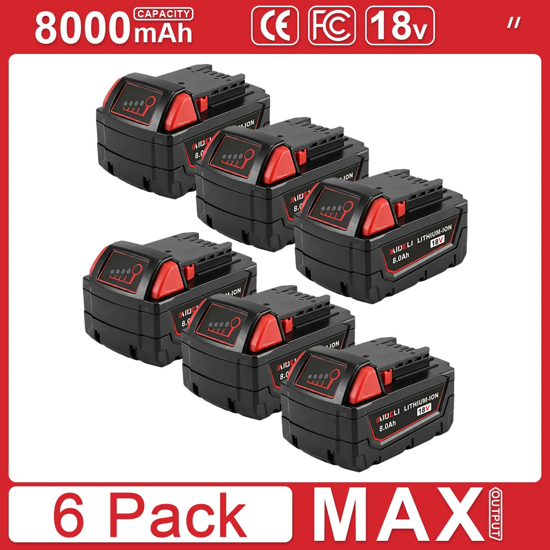 Replacement 18V Li-ion Battery 8.0Ah
