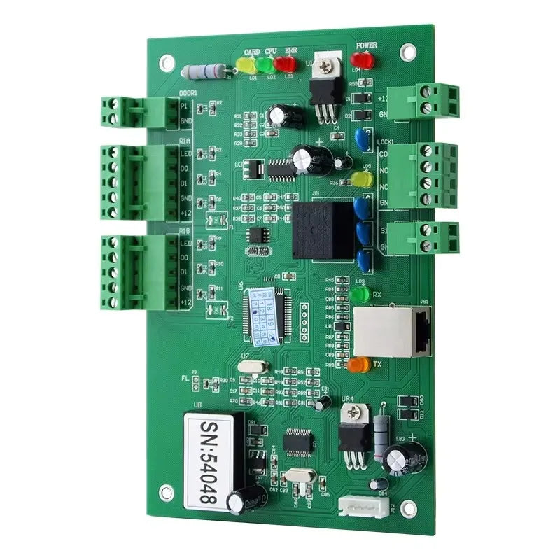 TCP/IP Access Control Board - One, Two or Four Doors
