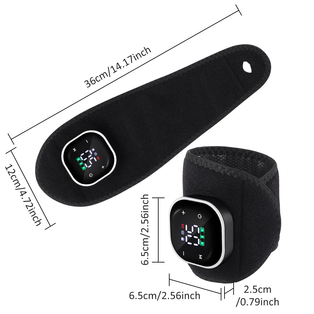 Elektryczny masażer stóp i rąk z podgrzewaniem i wibracjami