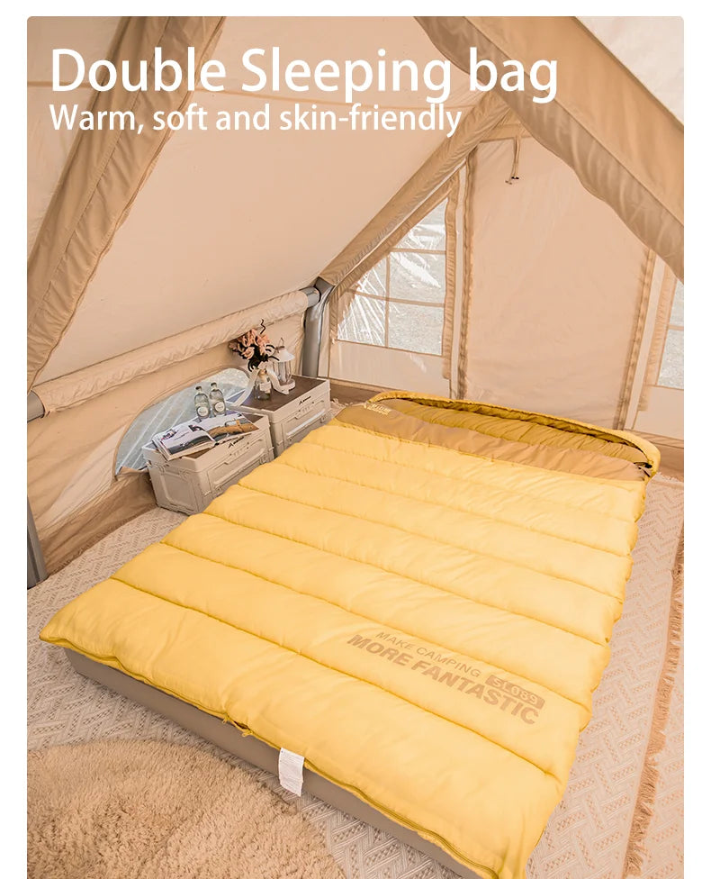 2 Person Sleeping Bag for Camping and Travel