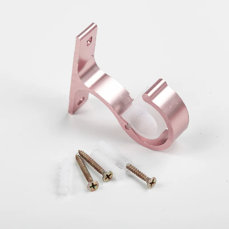 Aluminium Curtain Rod Support Bracket