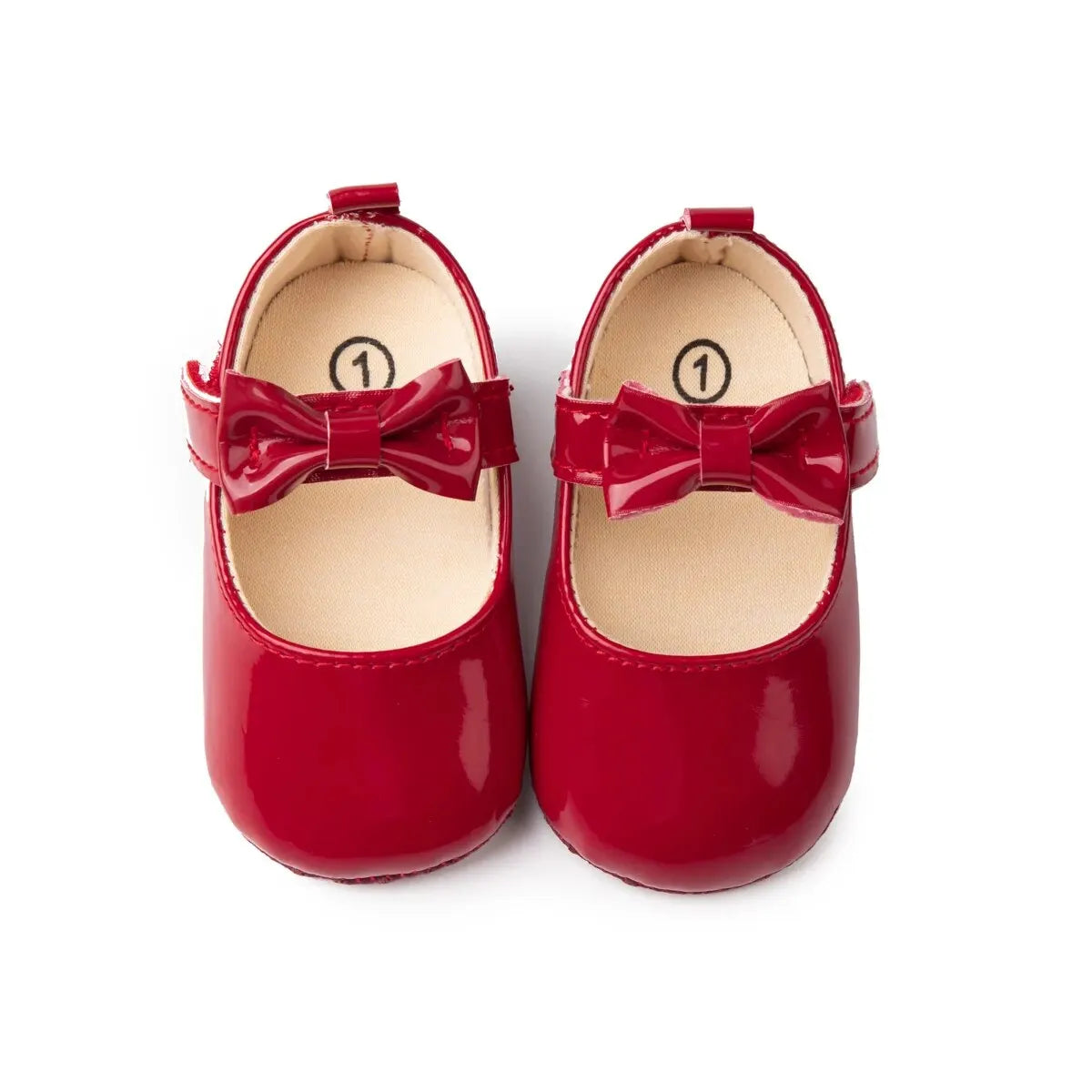 Baby Girl Dress Shoes with Bowknot Soft Sole Princess Style