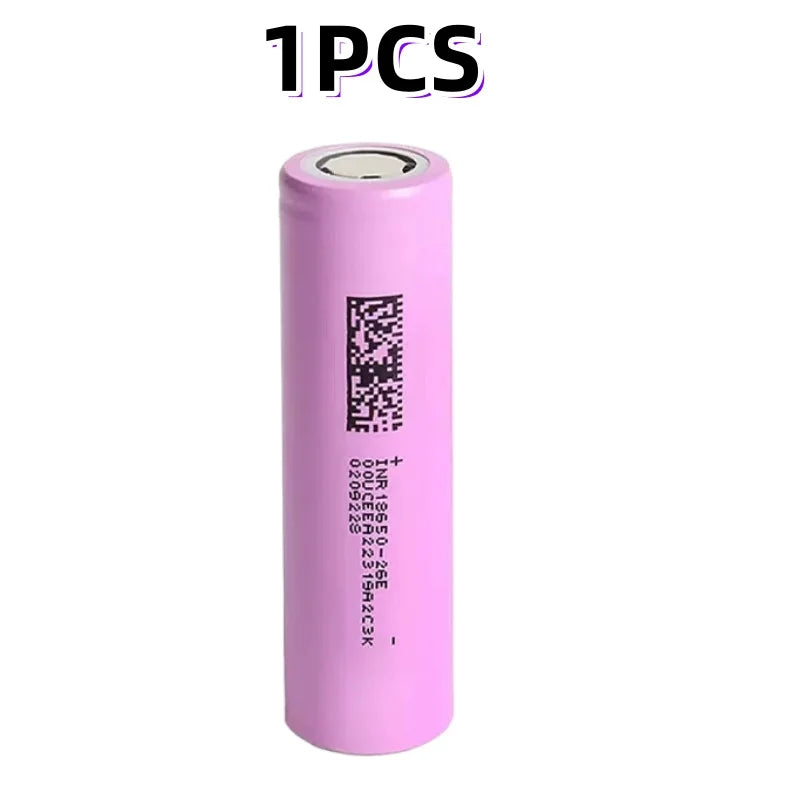 18650 2600mAh Li-Ion Cells - Pack Options