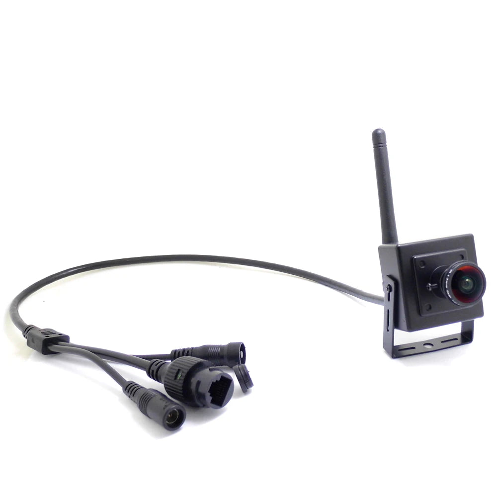 Mini WiFi Security Camera 1080P with 180° Panoramic View & Audio