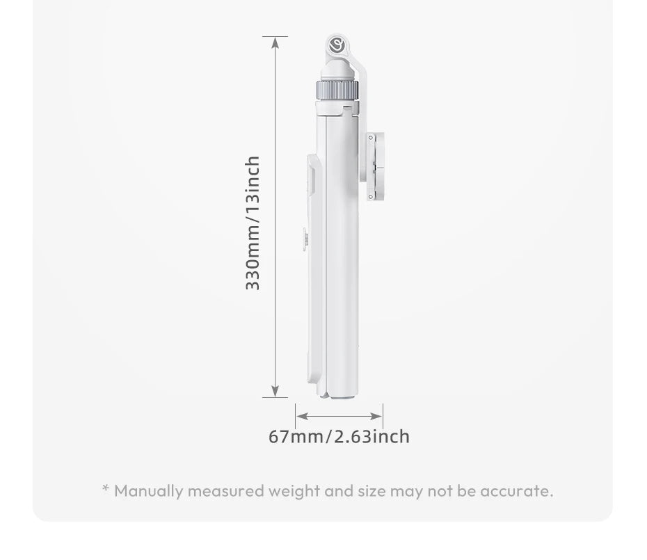 Ulanzi TT88 1.44M Overhead Selfie Stick Phone Tripod with Magnetic Clamp Wireless Remote Extension Tripod for LiveStreaming Vlog 