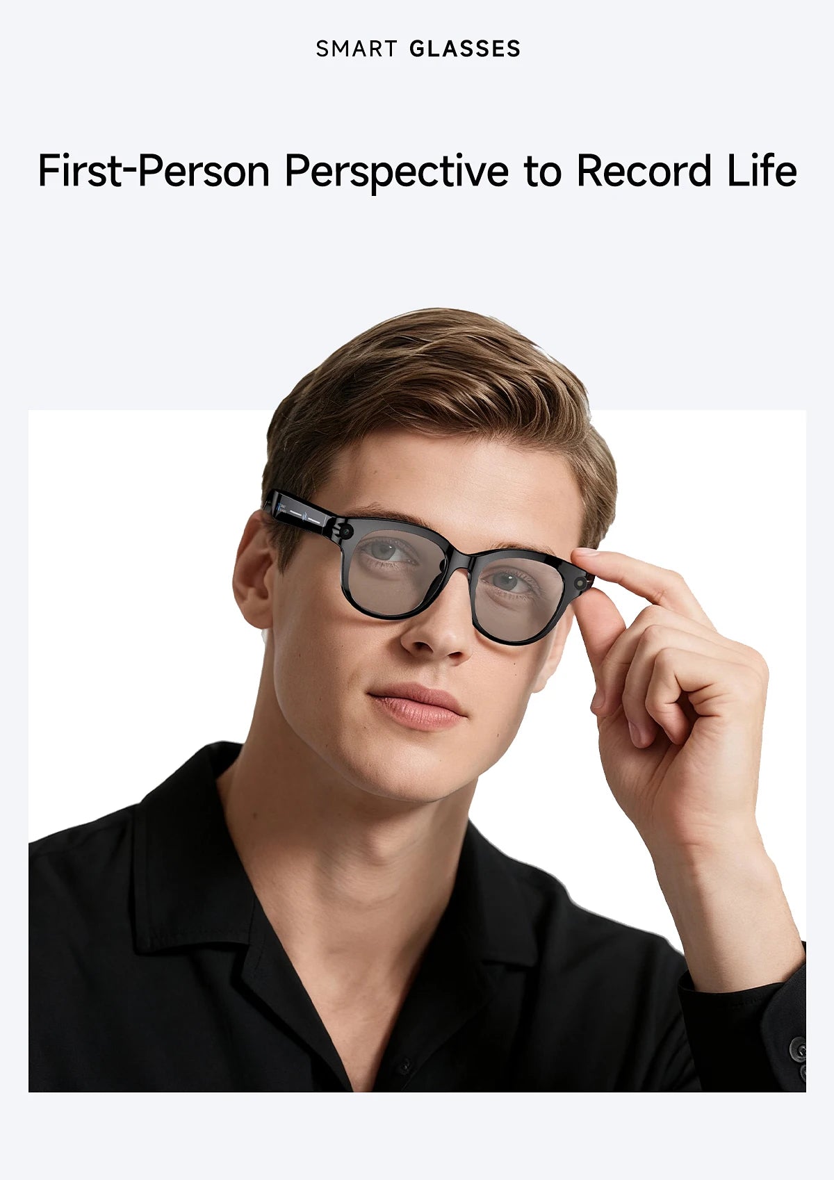AI Smart Glasses Camera Video Recording AI Photo Recognition Bluetooth Call Smartglasses Translation Voice Sunglasses Men Women