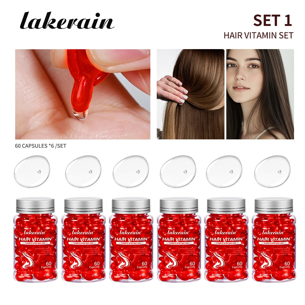 Vitamin Oil Hair Care Essence Capsules