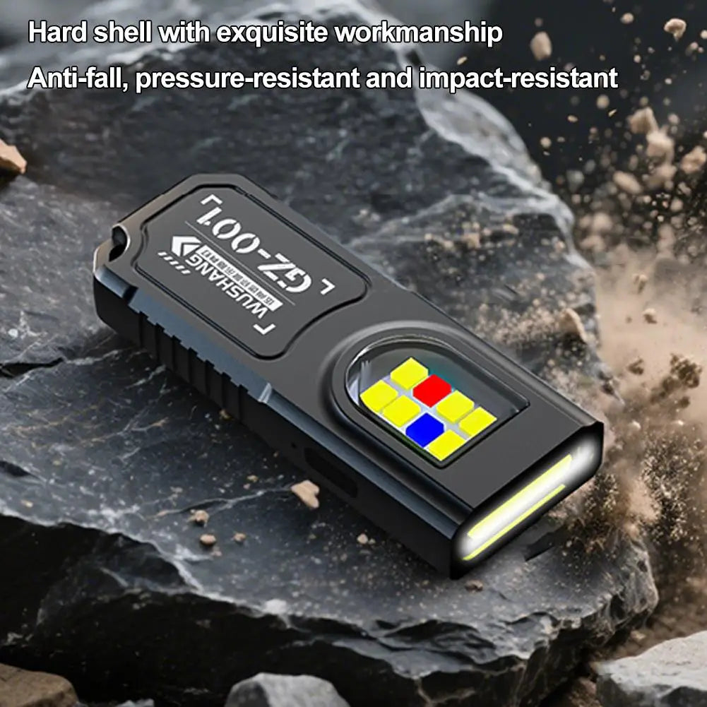 Mini Rechargeable Magnetic Clip-On Work Light