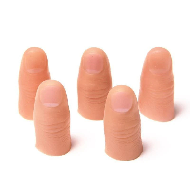 Punta de dedo falsa de silicona para truco de magia – opciones de tamaño