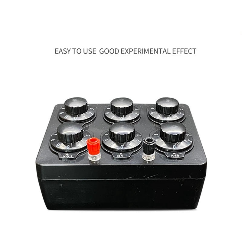 Caja de resistencia ajustable para enseñanza de electrónica