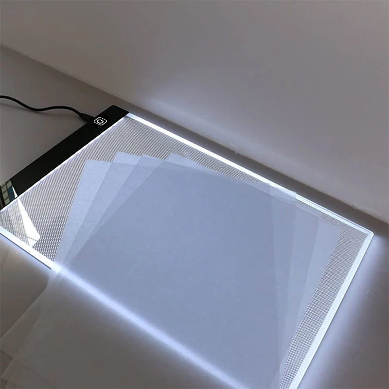 Piastra da tracing USB LED — Opzioni A3/A4/A5