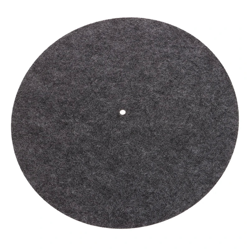 Vilten slipmat voor platenspeler en vinylplaten