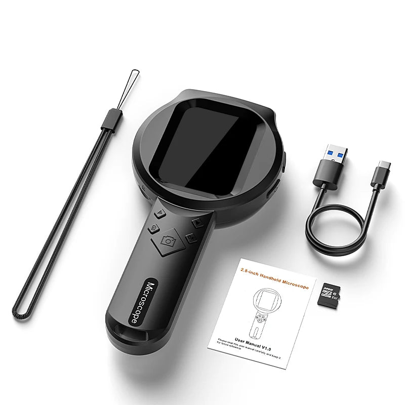 Handheld Digital Microscope with IPS Screen
