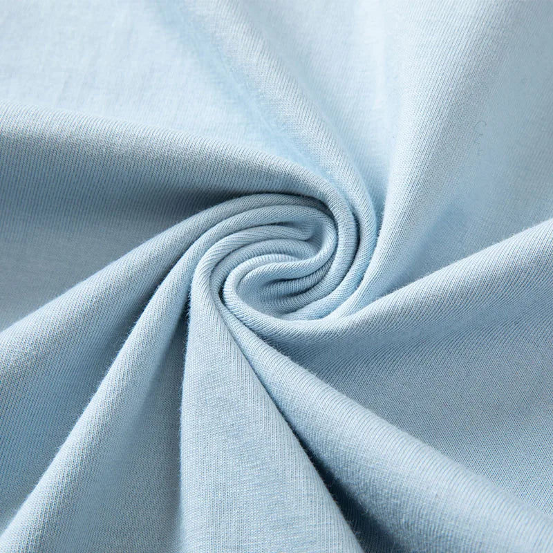 230g Men's Oversized Thick Round Neck T-shirt Summer Short Sleeved T-shirt Pure Cotton Solid Color Top Casual Versatile T-shirt 