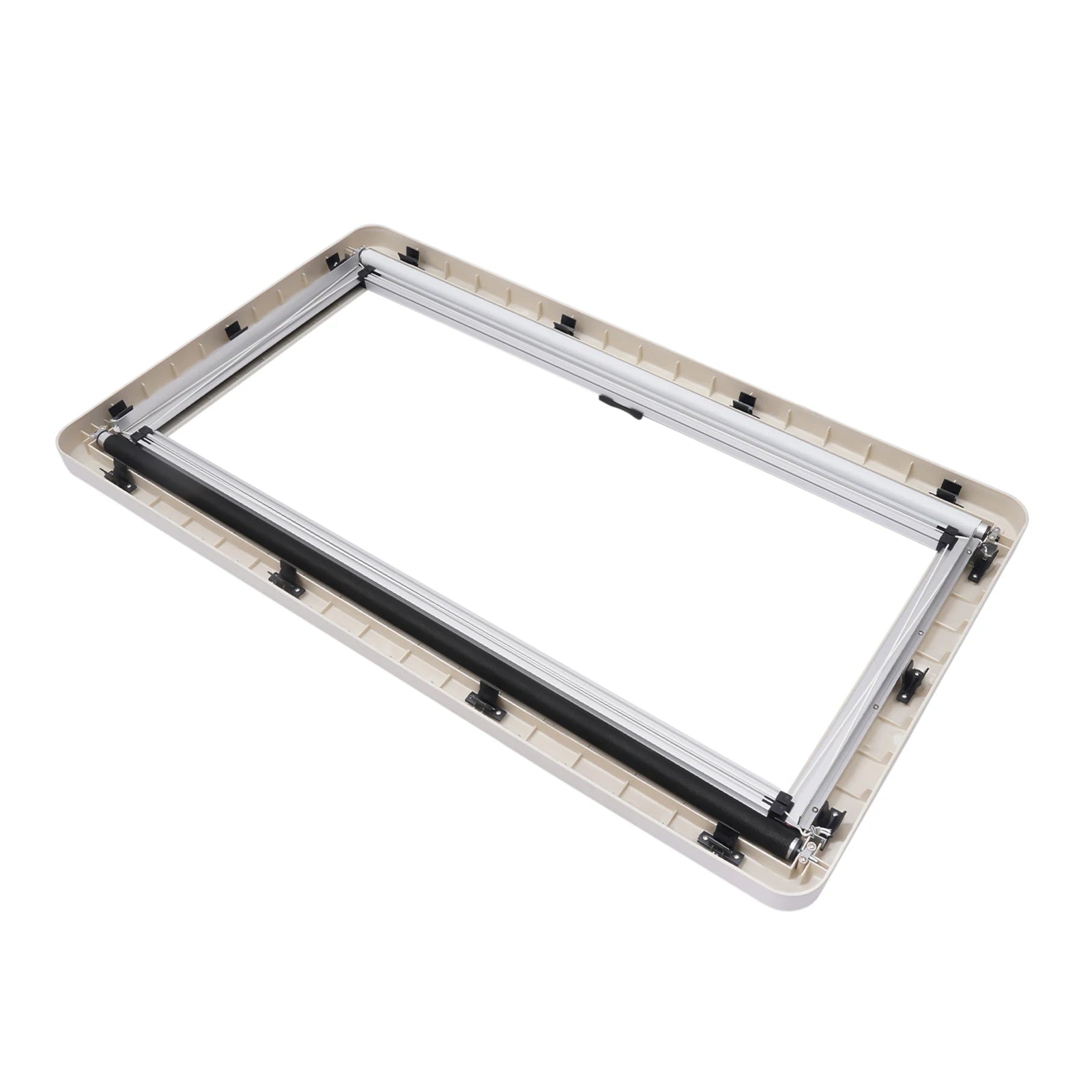 900*500mm Caravan Extrapolated Ventilation Window Sliding Rv Caravan Camper Window Vent Skylight With Blind Screen