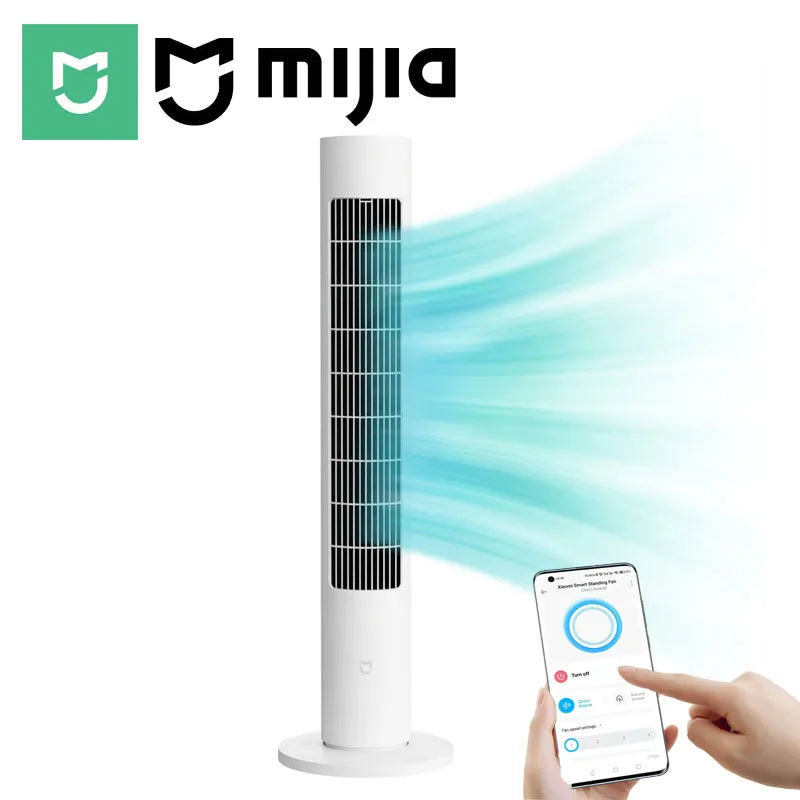 MIJIA Smart Tower Fan 2 with 150° Oscillation & App Control