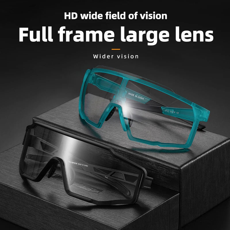 Photochromic & Polarized Cycling Glasses for Road and MTB Riding