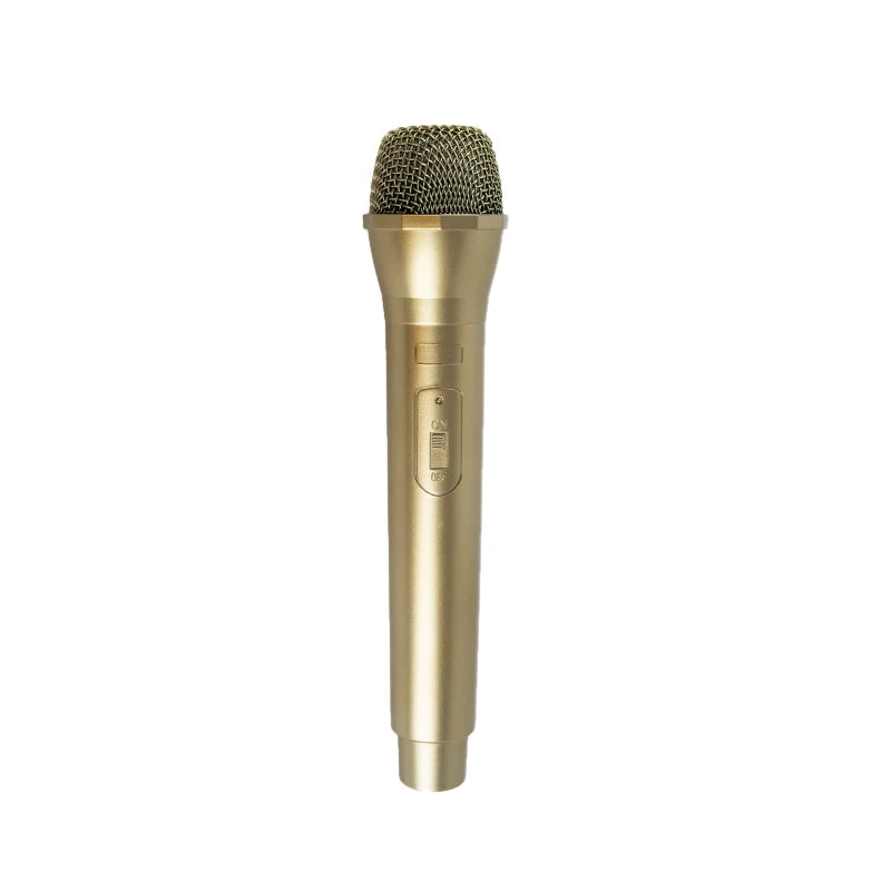 1 unidade, microfone de imitação, acessório de palco, microfone artificial de brincar para crianças, microfone de plástico para karaoke, brinquedo para disfarces e faz de conta