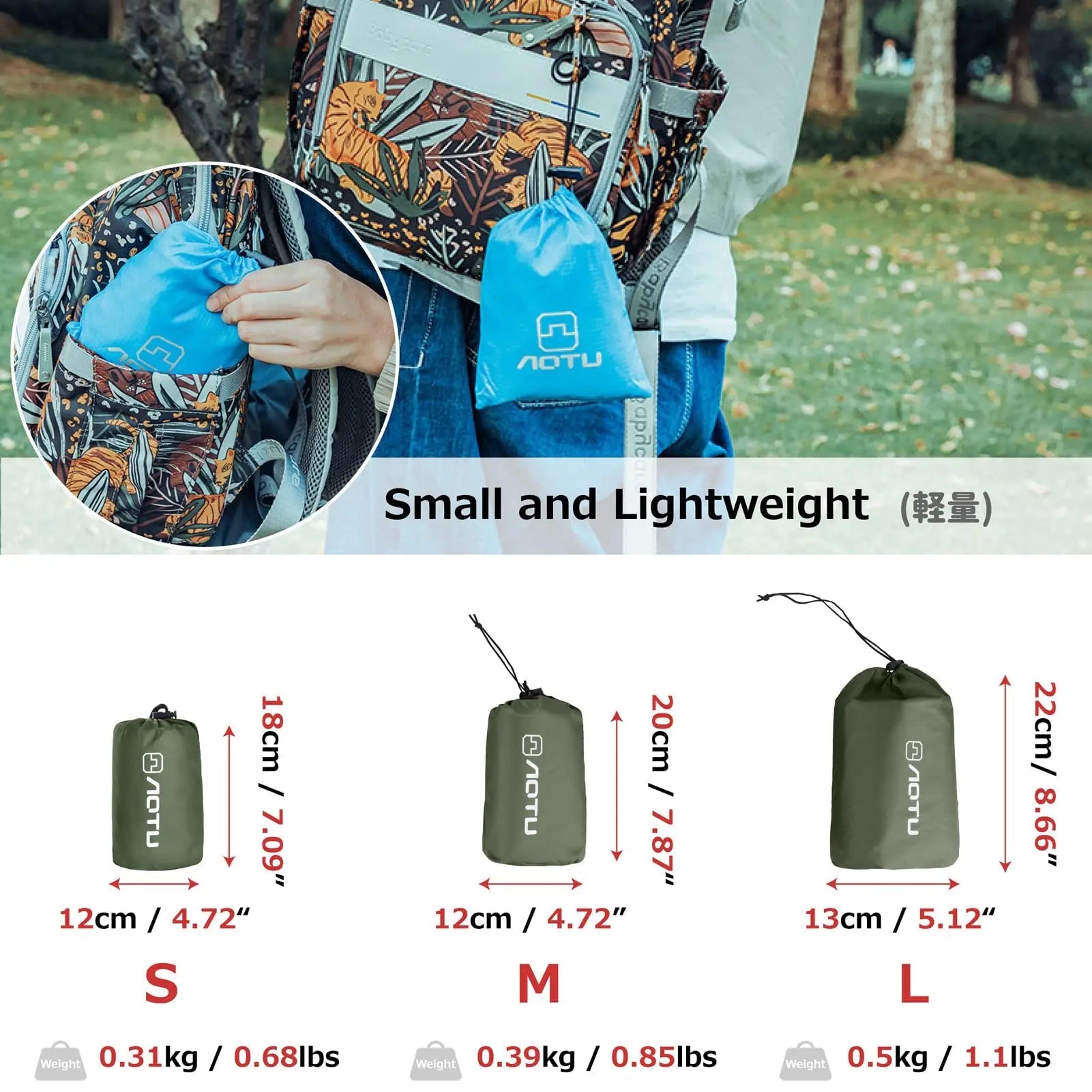 Waterproof Camping Tent Tarp Hammock Rain Fly Footprint Ground Cloth Shelter Sunshade Beach Picnic Blanket Mat for Outdoor 