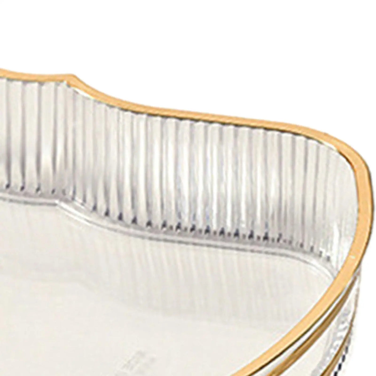 Decorative Serving and Storage Tray with Handles