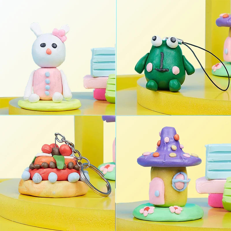 24-Colour Modelling Clay Kit with Sculpting Tools
