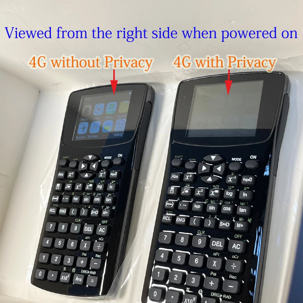 Hidden Calculator Media Player with 4GB Memory and E‑Book Reader