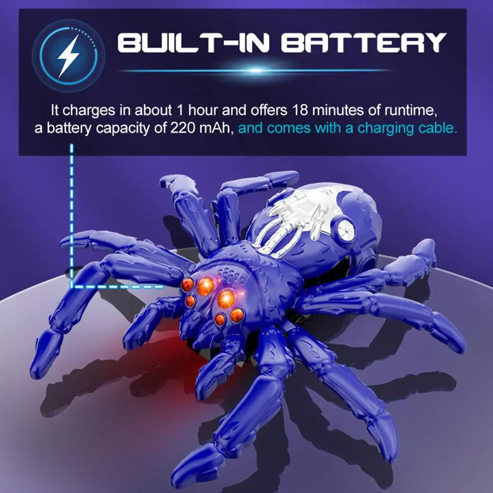 Remote Control Wall Climbing Lizard Robot Toy