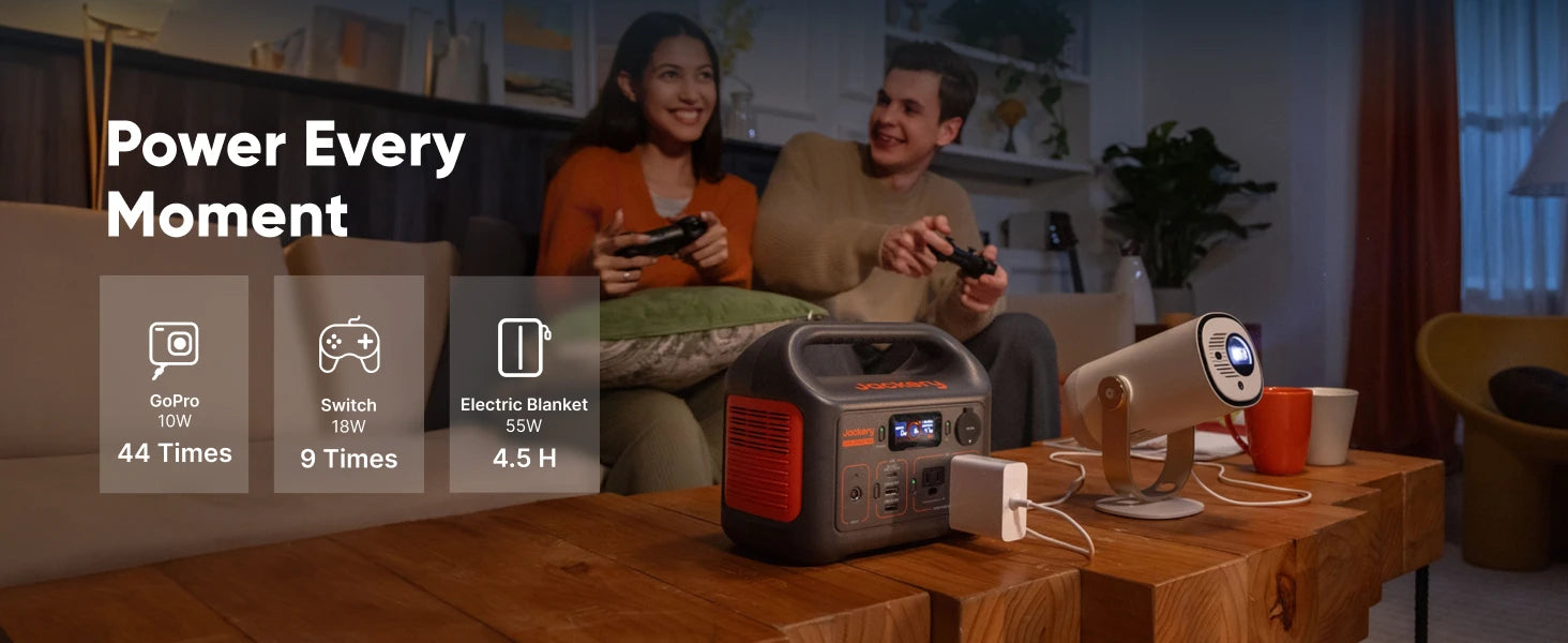 Jackery Explorer 300 Portable Power Station with 5M Cord