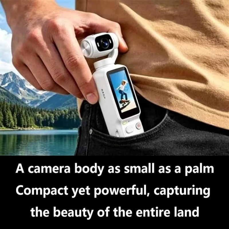 Compact Camera with Adjustable Lens, Colour Options