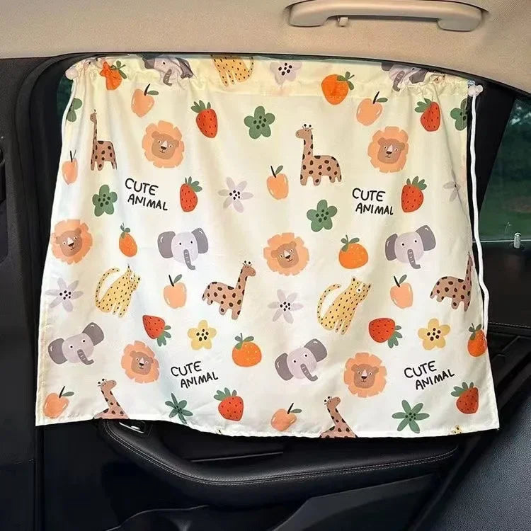 Cartoon Car Window Sunshade Cover