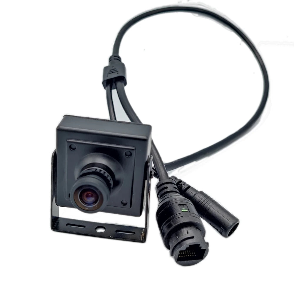 Câmera de Vigilância Interna PoE 4K 8MP Mini