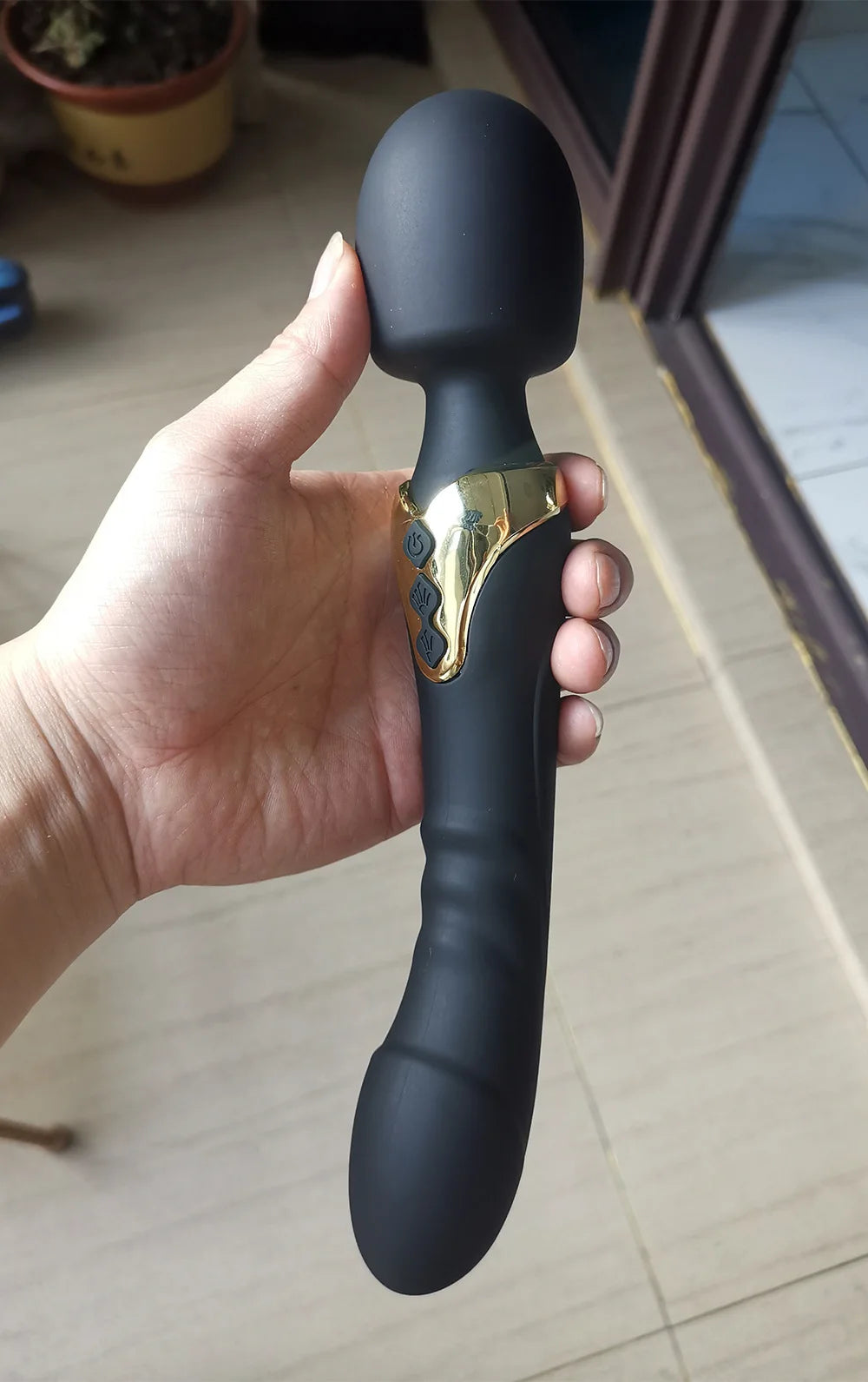 Çift Motorlu Silikon Vibratör G Noktası ve Klitoral Zevk için