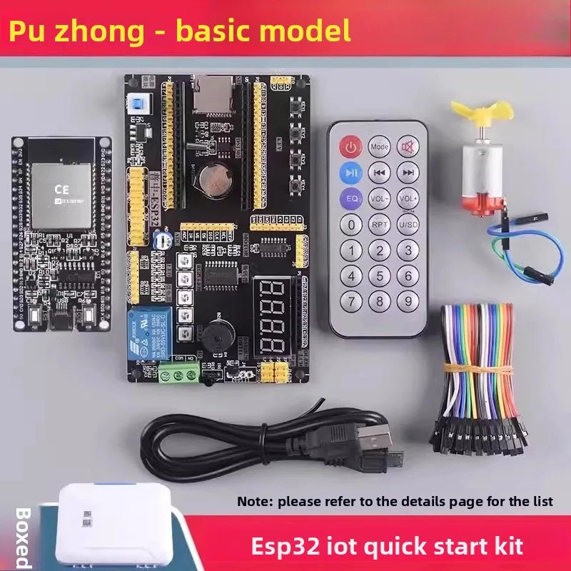 ESP32 IoT Development Kit with Sensors and Modules